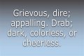 What does How dreary to be someone mean?
